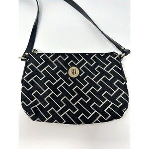 Tommy Hilfiger Black Crossbody Purse‎
